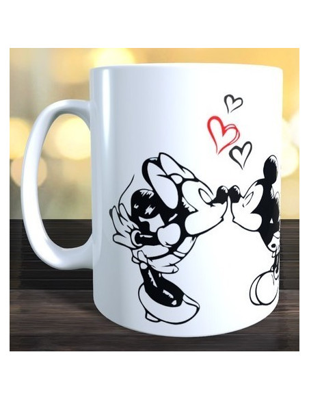 Taza Mickey & Minnie enamorados