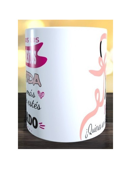 Taza ¿Quieres ser mi Madrina de boda?