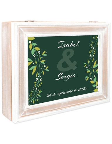 Caja para regalar NOVIOS en BODA