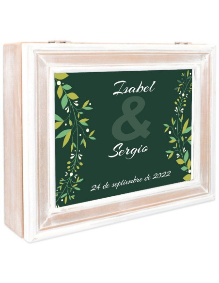 Caja para regalar NOVIOS en BODA