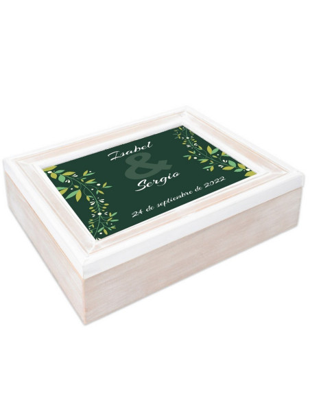 Caja para regalar NOVIOS en BODA