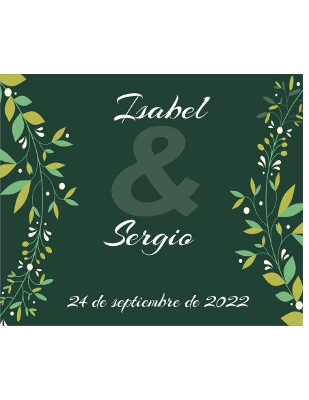 Caja para regalar NOVIOS en BODA