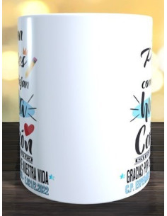 Taza profes como tu dejan huella en el corazon 2