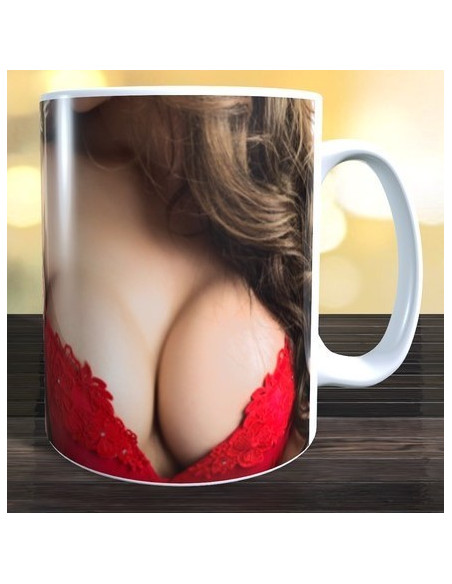 Taza tiran mas dos tetas que dos carretas