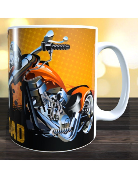 Taza motero Harley Davidson