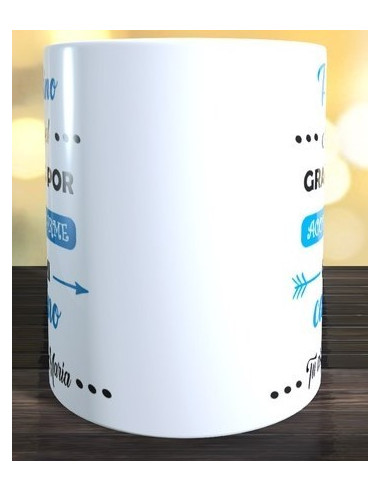 Taza padrino gracias por acompañarme en mi camino