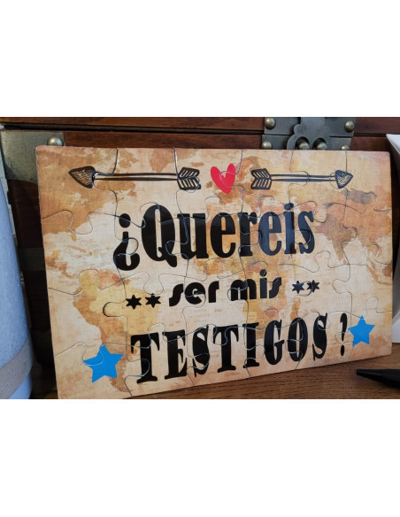 Puzzle mensaje sorpresa