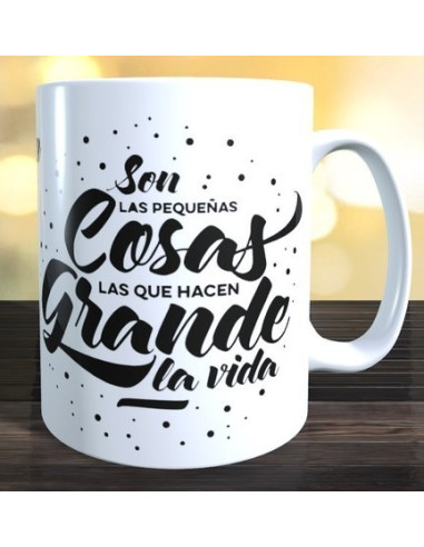 Taza  SON PEQUEÑAS COSAS