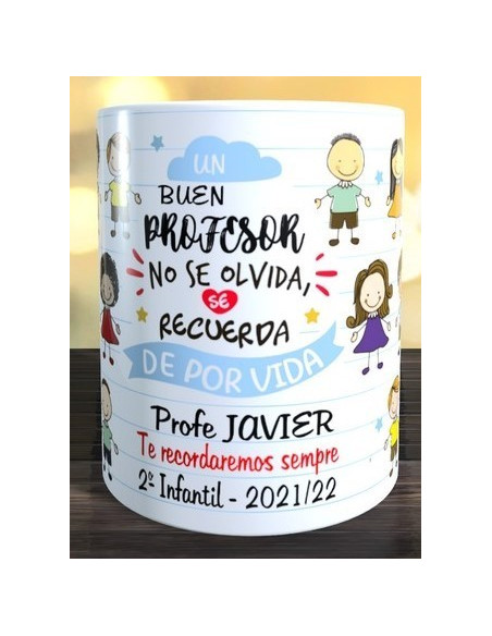 Taza Un profesor no se olvida...