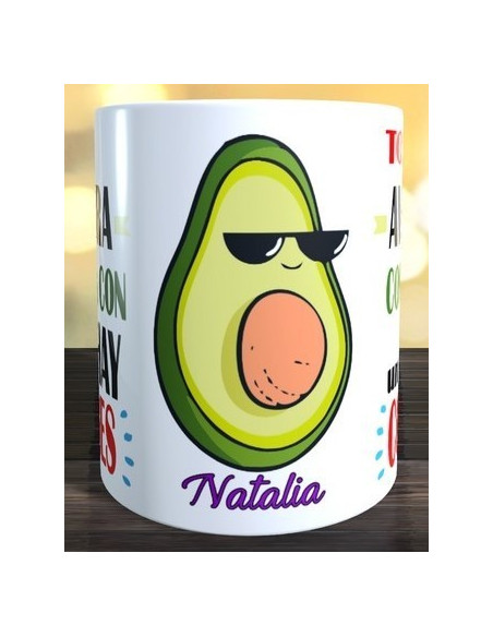 Taza Toda aventura comienza con un no hay cojones