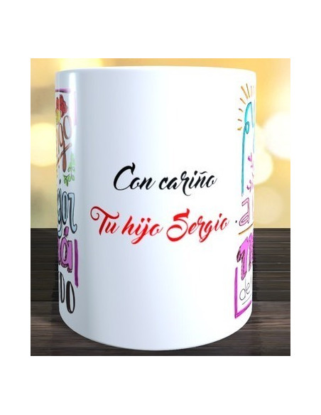 Taza  Yo tengo la mejor mamá del mundo