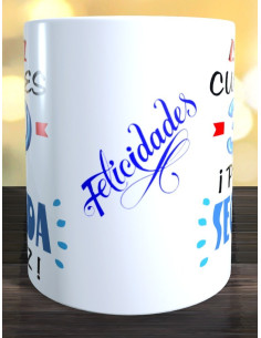 Taza  Cumples X por segunda vez 2