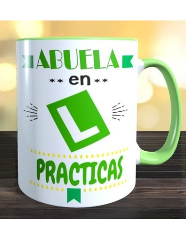 Taza abuela en practicas