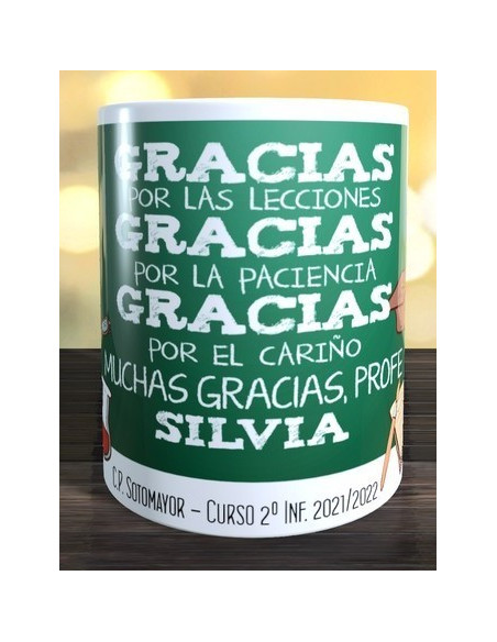 Taza Gracias profe