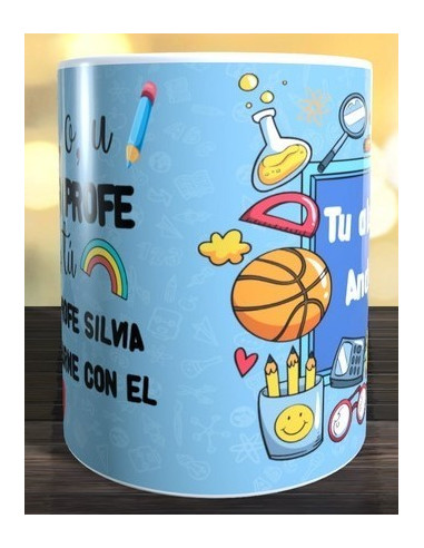 Taza aeiou la mejor profe eres tu