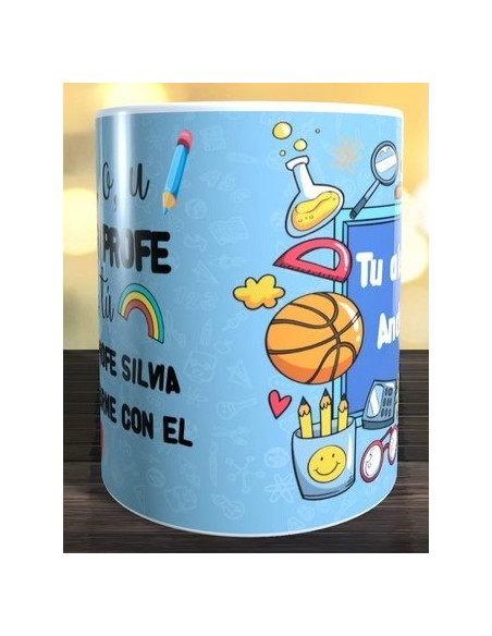Taza aeiou la mejor profe eres tu