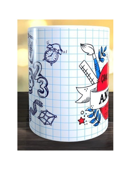 Taza gracias profe