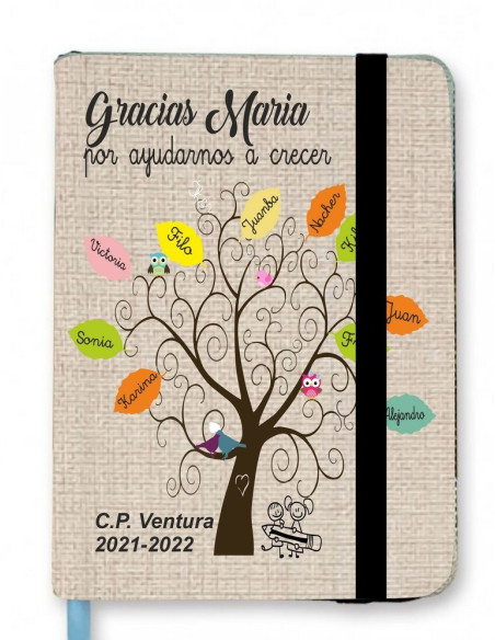 Libreta regalo profes