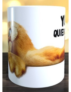 Taza Yo quiero a mi gato 2