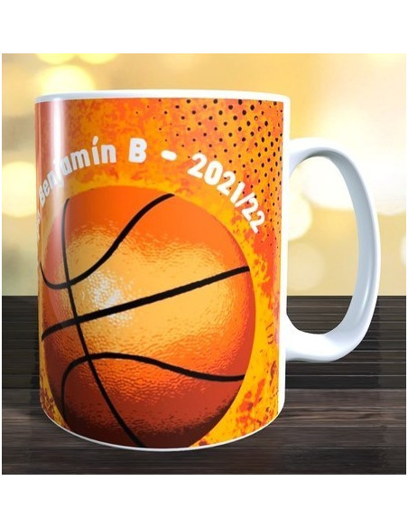 Taza regalo entrenador de baloncesto