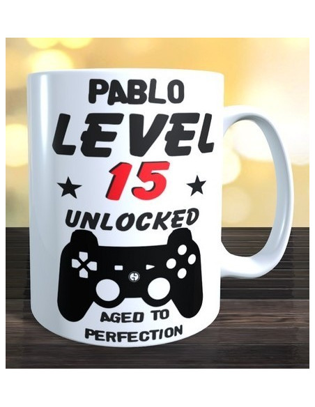 Taza cumpleaños GAMER Taza cumpleaños GAMER