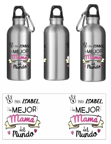Cantimplora para la mejor mamá del mundo
