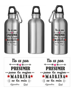 Cantimplora personalizada MADRINA 2