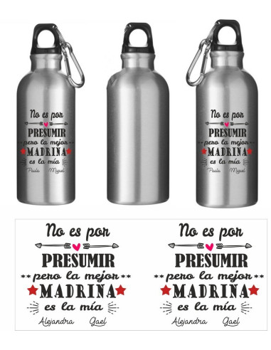 Cantimplora personalizada MADRINA