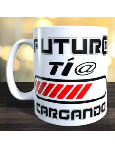 Taza Futuro/a Tío/a cargando