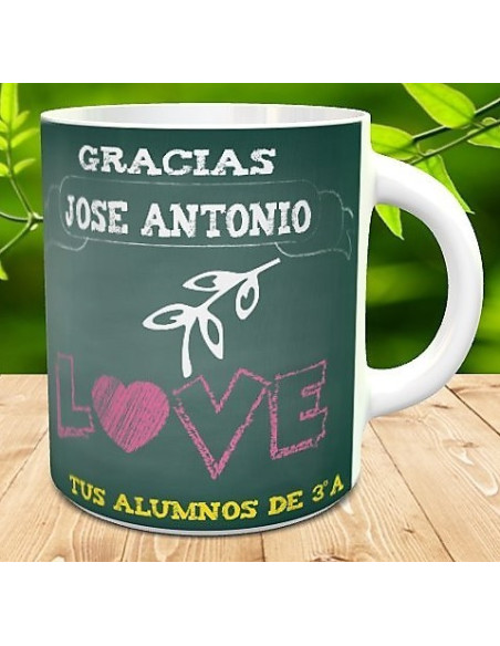 Taza la influencia de un profesor nunca se puede borrar