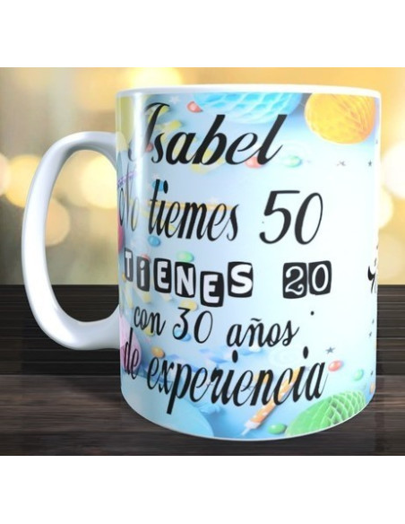 Taza  Cumples X por segunda vez