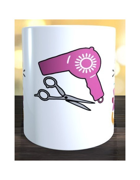 Taza La mejor peluquera