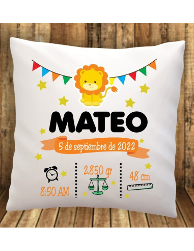 Cojín Nacimiento bebé