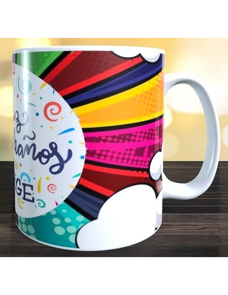 Taza feliz cumpleaños