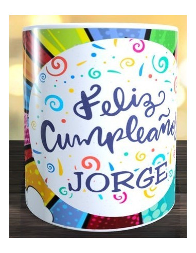 Taza feliz cumpleaños