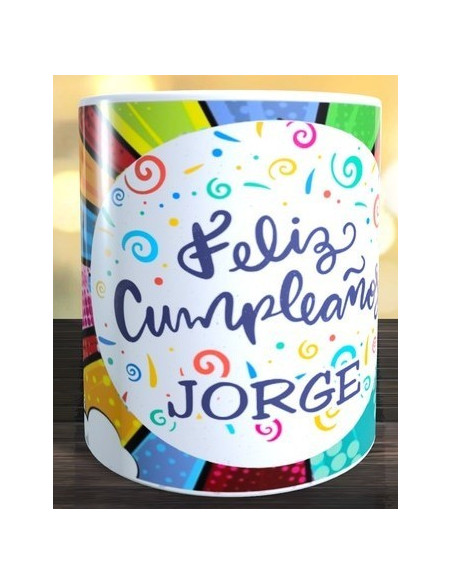 Taza feliz cumpleaños