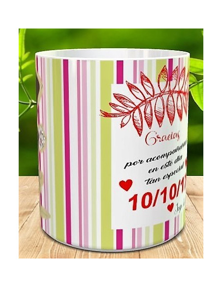 Taza detalle de Boda