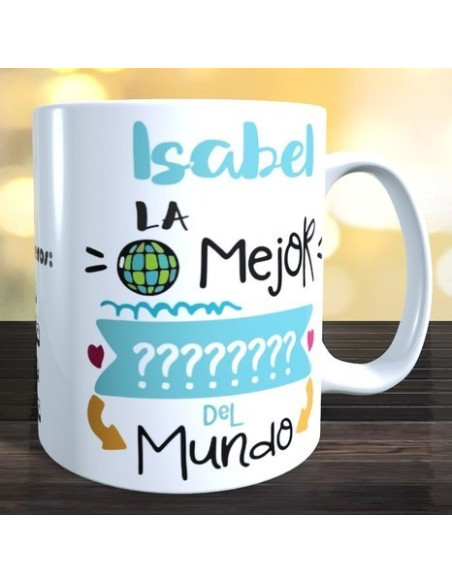 Taza la mejor ????????? del mundo