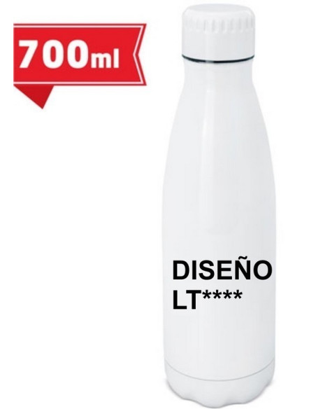 Botella termo acero inoxidable