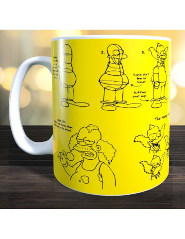Taza Krusty el payaso