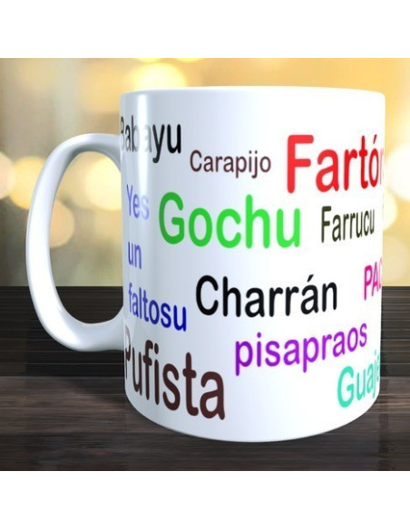 Taza insultos Asturianos