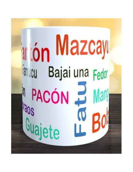 Taza insultos Asturianos