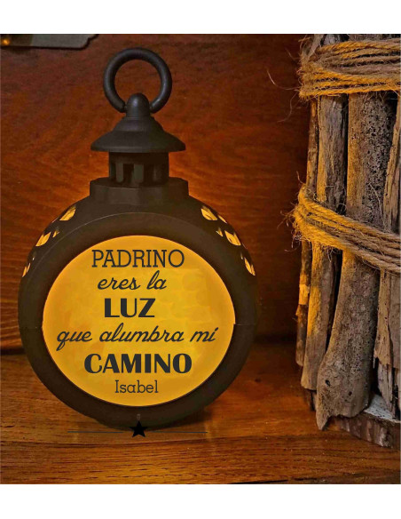 Farolillo personalizado