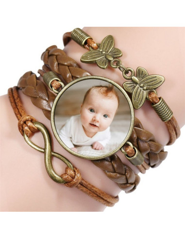 Pulsera personalizada con foto