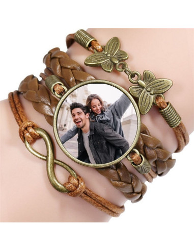 Pulsera personalizada con foto