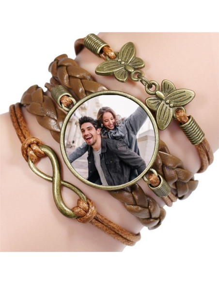 Pulsera personalizada con foto