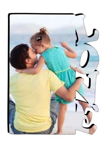 Panel fotográfico LOVE papá