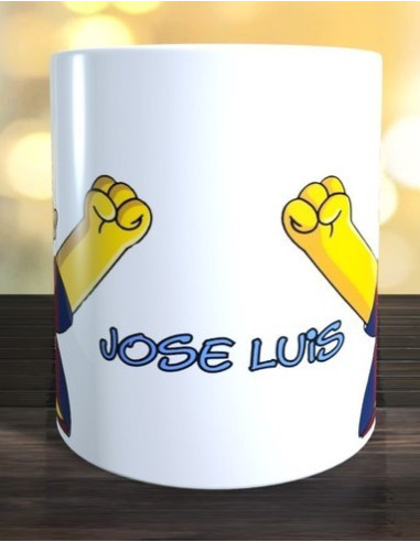 Taza FC Barcelona Hommer Simpson