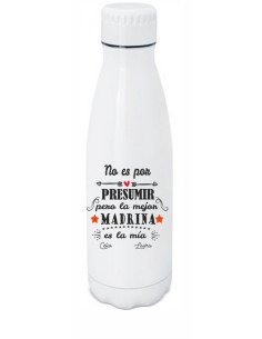 Botella personalizada madrina