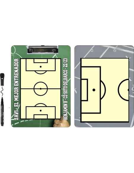 Pizarra entrenador Fútbol